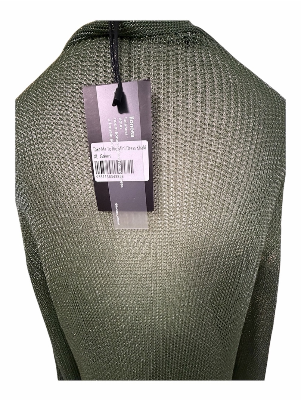 Lioness Take Me to Rio new no belt, Xl metallic khaki green - Picture 6 of 11